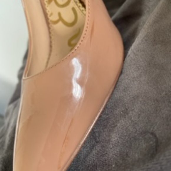Sam Edelman Danna Beige Pointed Pumps - 6.5 - Picture 4 of 8